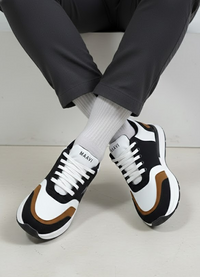 Casual Multi-Tone Sneakers