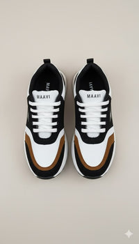 Casual Multi-Tone Sneakers