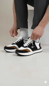 Casual Multi-Tone Sneakers