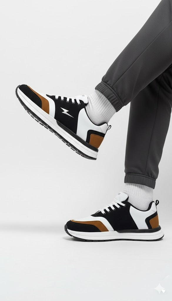 Casual Multi-Tone Sneakers